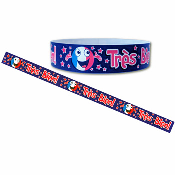 French Wristbands - Trs Bien (Pack of 30)