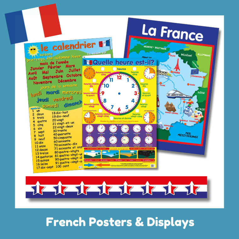 French Posters and Classroom Displays