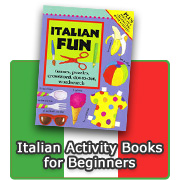 Italian Activity Books for Beginners