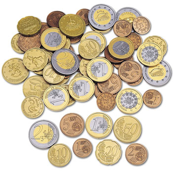 Play Euro Coins (Mixed Set of 100)