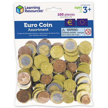 Play Euro Coins (Mixed Set of 100)
