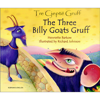 The Three Billy Goats Gruff: Albanian & English