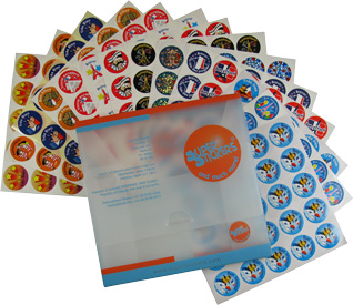 French Reward Stickers (Bumper Pack of 375)