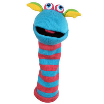 Sockette Glove Puppet - Scorch