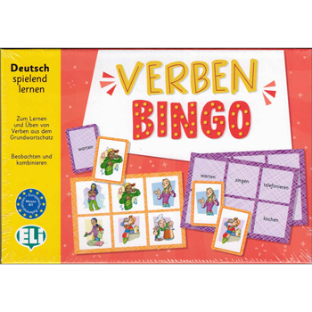 Deutsch Spielend Lernen: Verben-Bingo