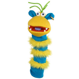 Sockette Glove Puppet - Ringo (Yellow / Blue)