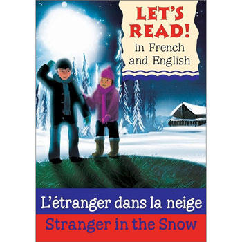 Let's read French: L'étranger dans la neige / Stranger in the Snow