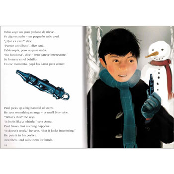 Let's read Spanish - Un extrao en la nieve / Stranger in the Snow