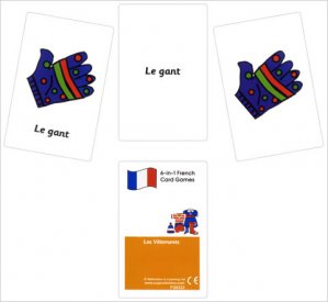 French Card Games - Les vêtements