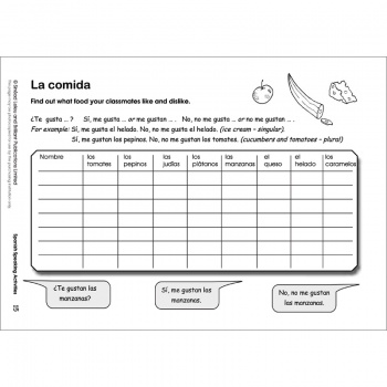 Spanish Speaking Activities (Photocopiable)