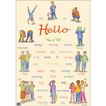 Multilingual Poster - Hello