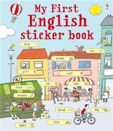 Usborne - My First English Sticker Book