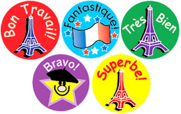 French Mini Stickers - Mixed Pack of 605
