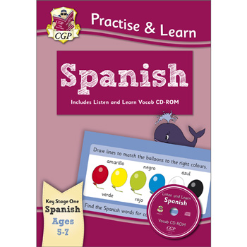 CGP Practise & Learn Spanish: Ages 5 - 7