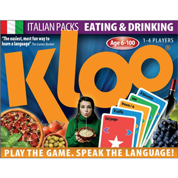 KLOO® Italian Games: (Eating and Drinking)