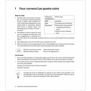 Games for Teaching Primary French
