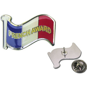 French Award - Enamel Badge (Single)