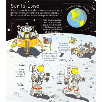 P'tits curieux Usborne: L'espace