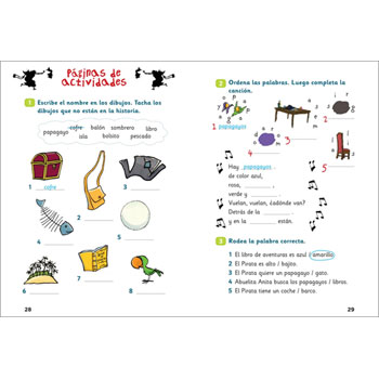 ELI Young Spanish Readers: Level 1 -  Abuelita Anita y el pirata