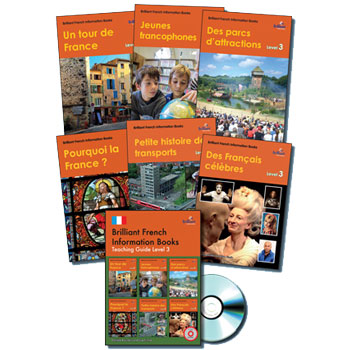 Brilliant French Information Books - Level 3 Pack