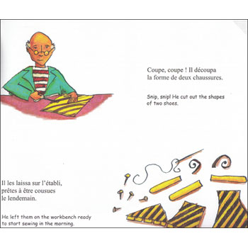 The Elves and the Shoemaker: Les Lutins et le Cordonnier (French - English)