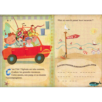 ELI Young French Readers: Level 1 -  Vive les vacances !