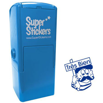 French Stamper: Trs Bien! (Blue)