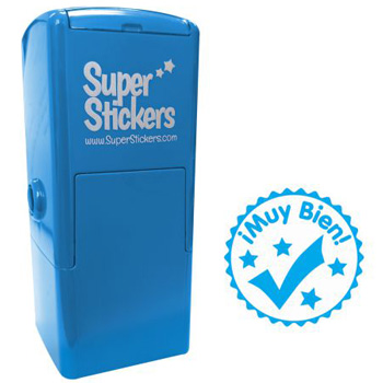 Spanish Stamper: Muy Bien! (Blue)