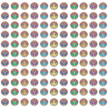 French Mini Stickers - Sparkling (Mixed pack of 605)