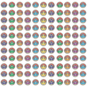 French Mini Stickers - Sparkling (Mixed pack of 605)