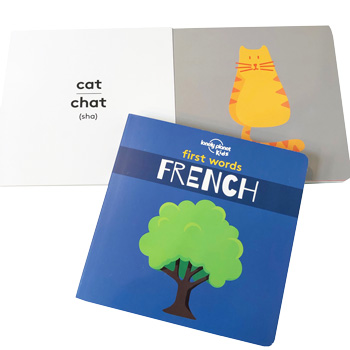 Lonely Planet Kids - First Words Board Book - French