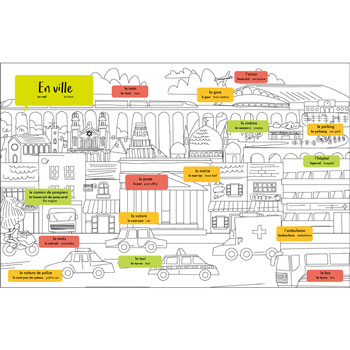 Hello French! Colour In French