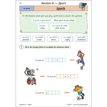 CGP Key Stage Two French: Targeted Question Book (Year 4)