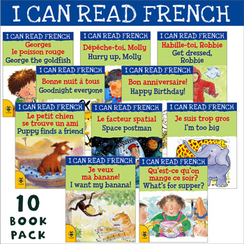 I can read French: 10 Book Bundle
