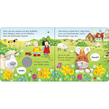Nina und Jan - Fingerpuppenbuch: Das Hschen