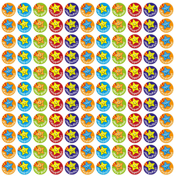 Spanish Mini Stickers: Stars (Mixed Pack of 605)
