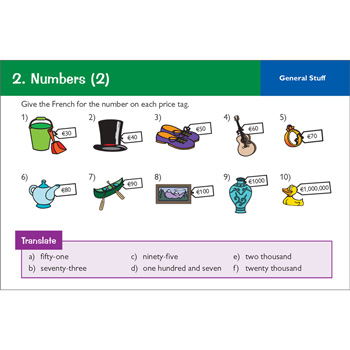 CGP KS3 French: Vocabulary Practice Question Cards