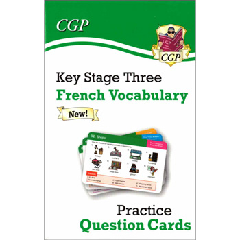 CGP KS3 French: Vocabulary Practice Question Cards