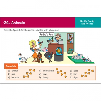 CGP GCSE AQA Spanish: Vocabulary Revision Question Cards