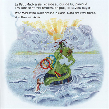 Wee MacNessie and the Lion Dance: French & English