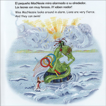 Wee MacNessie and the Lion Dance: Spanish & English