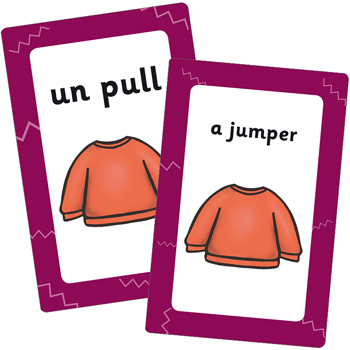 CGP French Vocabulary Flashcards: Ages 5-7