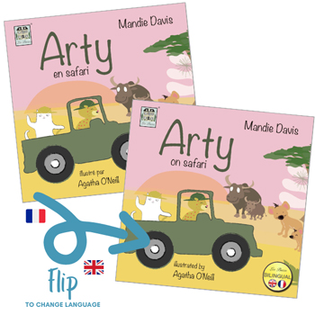 Arty en Safari / Arty on Safari (French - English)