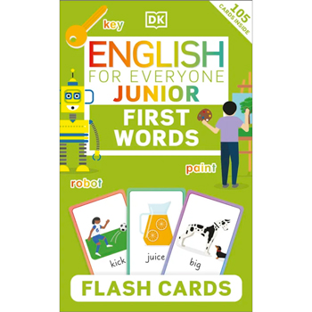 DK English for Everyone Junior: First Words Flash Cards