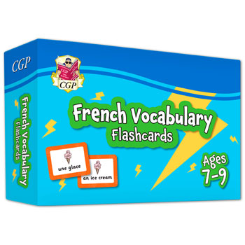 CGP French Vocabulary Flashcards: Ages 7-9