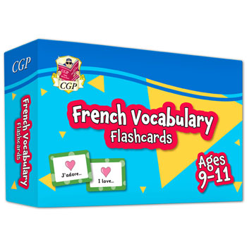 CGP French Vocabulary Flashcards: Ages 9-11