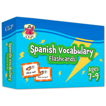 CGP Spanish Vocabulary Flashcards: Ages 7-9
