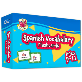 CGP Spanish Vocabulary Flashcards: Ages 9-11