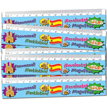 Spanish Reward Rulers: Praise Words