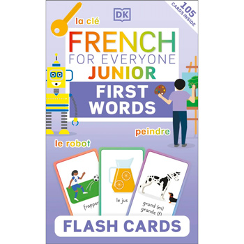 DK French for Everyone Junior: First Words Flash Cards